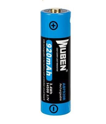 Pile rechargeable WUBEN ABF920R 14500 920mAh