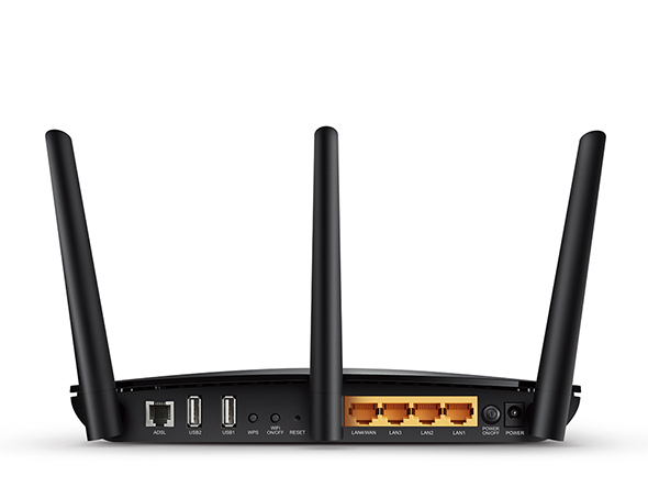 Matériels informatique Modem Routeur Gigabit ADSL2 WiFi Double Bande infinytech Réunion 2