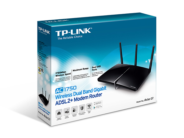 Matériels informatique Modem Routeur Gigabit ADSL2 WiFi Double Bande infinytech Réunion 3
