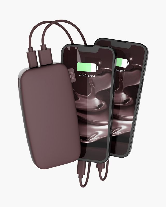 Accessoires téléphonie powerbank FRESH n REBEL 12000mAh Mauve infinytech Réunion 02