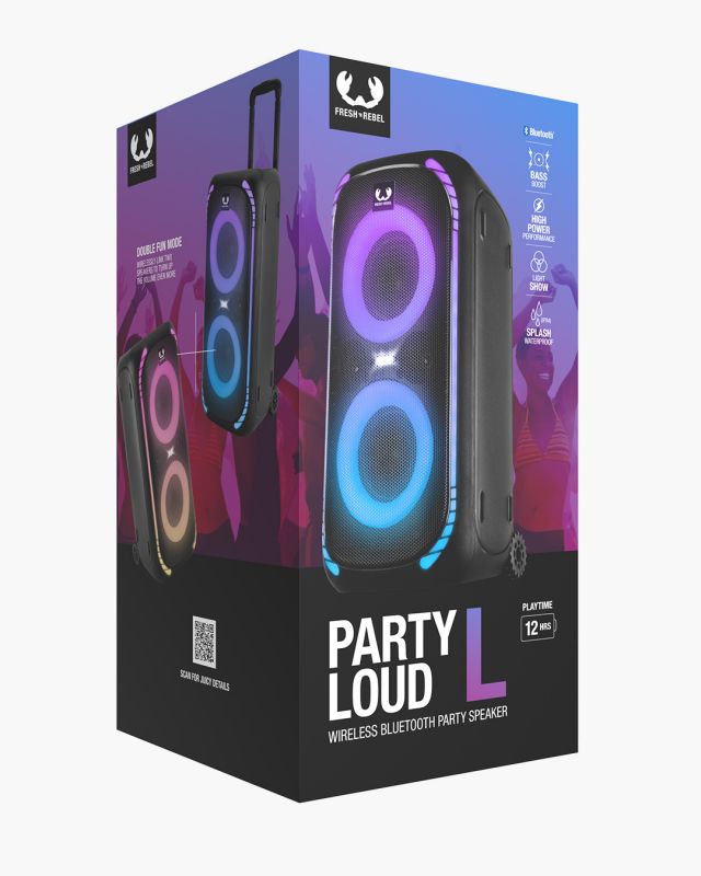 Accessoires téléphonie enceinte nomade FRESH n REBEL Party Loud L infinytech Réunion 08