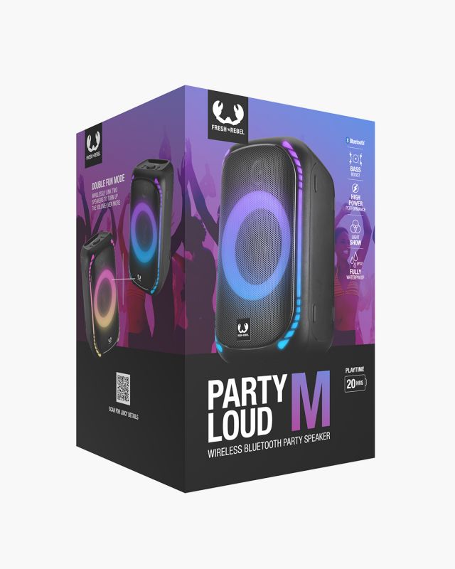 Accessoires téléphonie enceinte nomade FRESH n REBEL Party Loud M infinytech Réunion 06