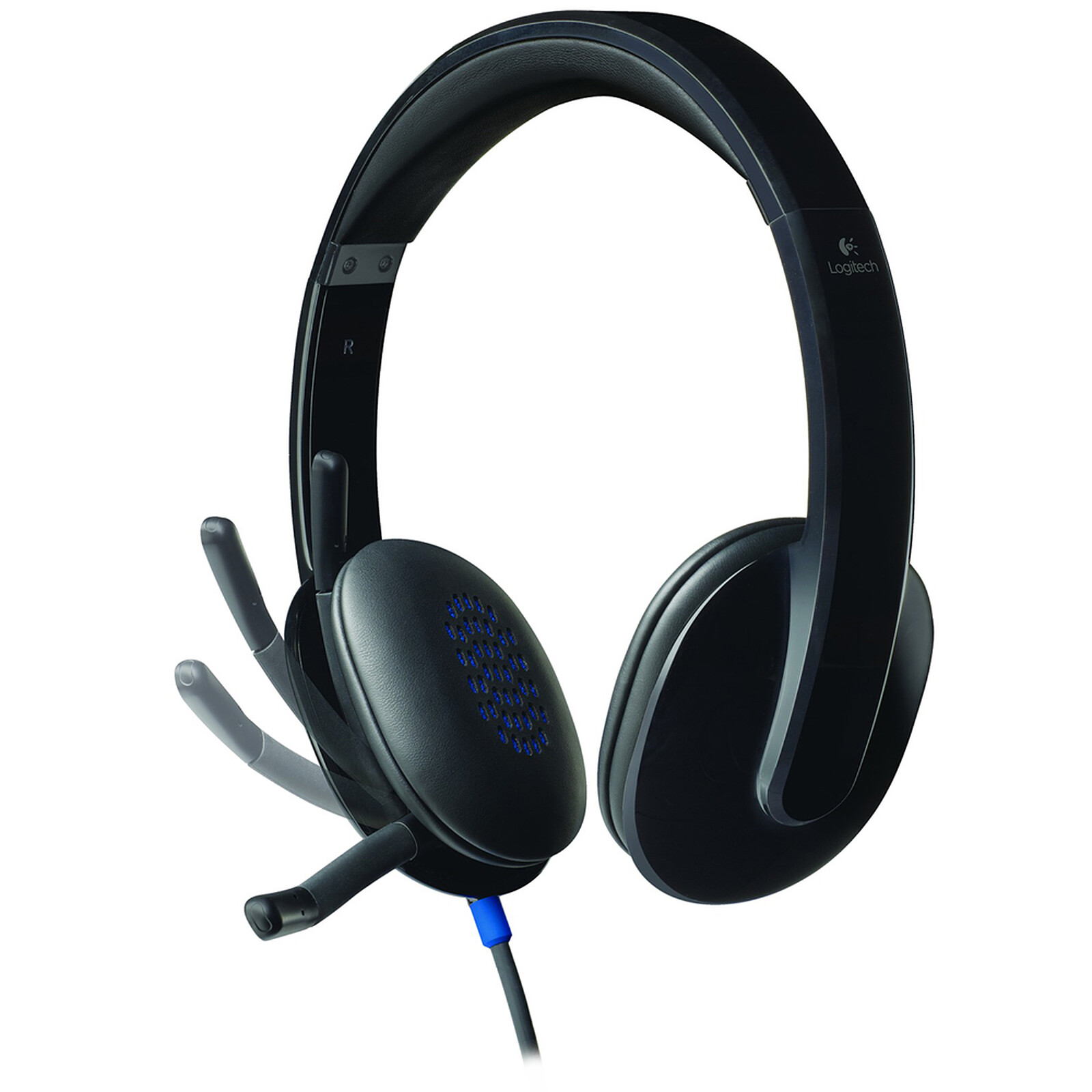 Matériels informatique casque micro LOGITECH HeadSet H540 USB infinytech Réunion 04