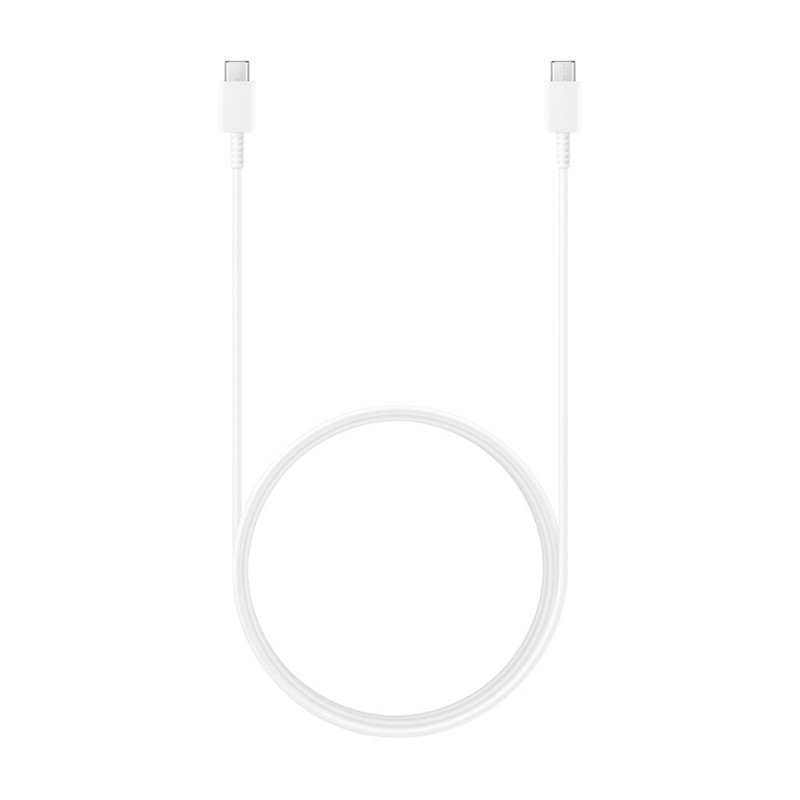 Accessoires téléphonie Câble SAMSUNG USB-C vers USB C 1,8m 3A Blanc infinytech Réunion 01