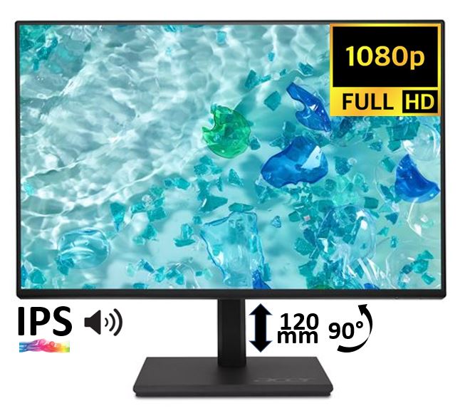 Matériels informatique écran Acer Vero Ergo B247YGbmiprx infinytech Réunion 01