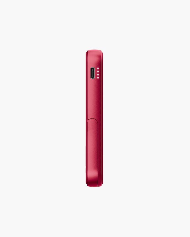 Accessoires téléphonie powerbank magnétique FRESH n REBEL 5000 mAh Rouge infinytech Réunion 03