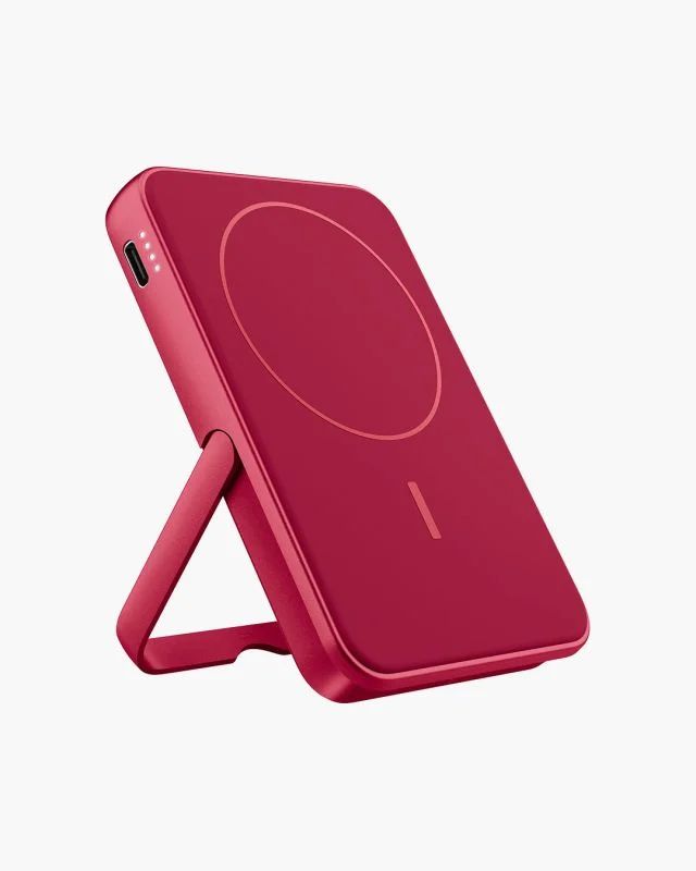 Accessoires téléphonie powerbank magnétique FRESH n REBEL 5000 mAh Rouge infinytech Réunion 01