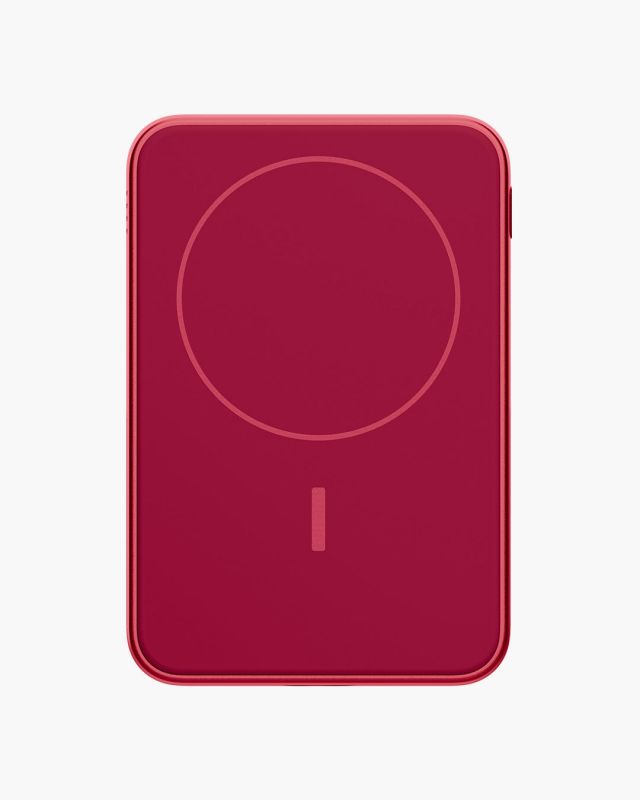 Accessoires téléphonie powerbank magnétique FRESH n REBEL 5000 mAh Rouge infinytech Réunion 02