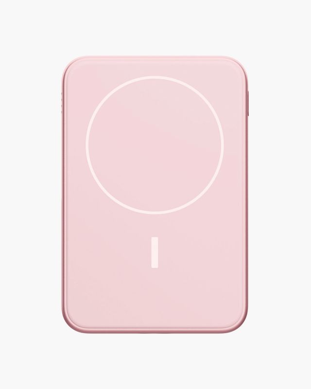 Accessoires téléphonie powerbank magnétique FRESH n REBEL 5000 mAh Rose infinytech Réunion 03