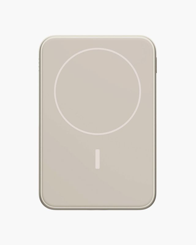 Accessoires téléphonie powerbank magnétique FRESH n REBEL 5000 mAh Beige infinytech Réunion 03