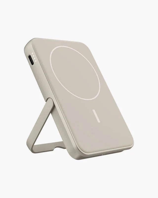 Accessoires téléphonie powerbank magnétique FRESH n REBEL 5000 mAh Beige infinytech Réunion 02