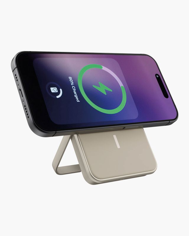 Accessoires téléphonie powerbank magnétique FRESH n REBEL 5000 mAh Beige infinytech Réunion 05