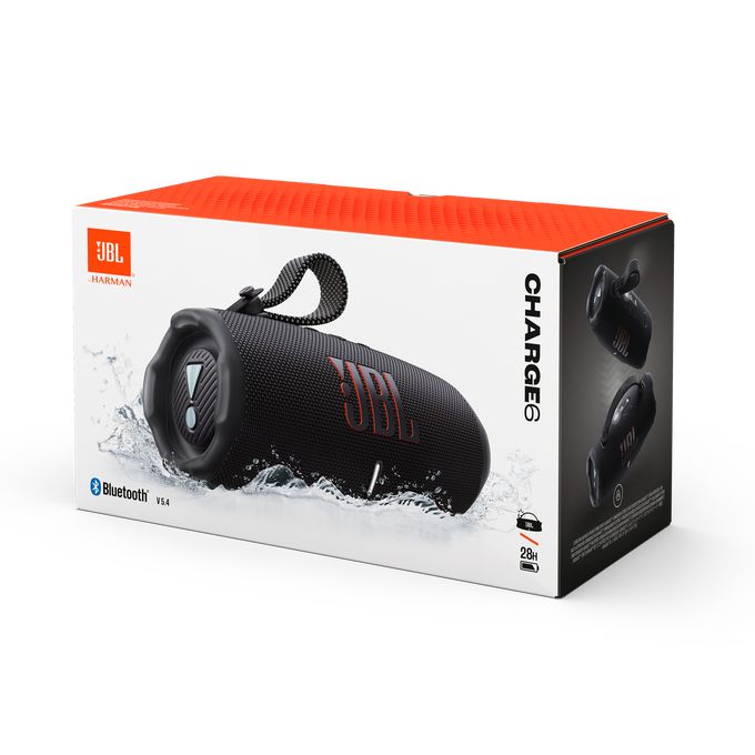 Matériels audio enceinte nomade JBL Charge 6 Noire infinytech Réunion 04