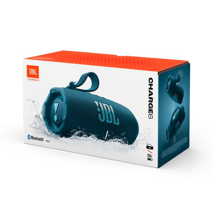 Matériels audio enceinte nomade JBL Charge 6 Bleue infinytech Réunion 04