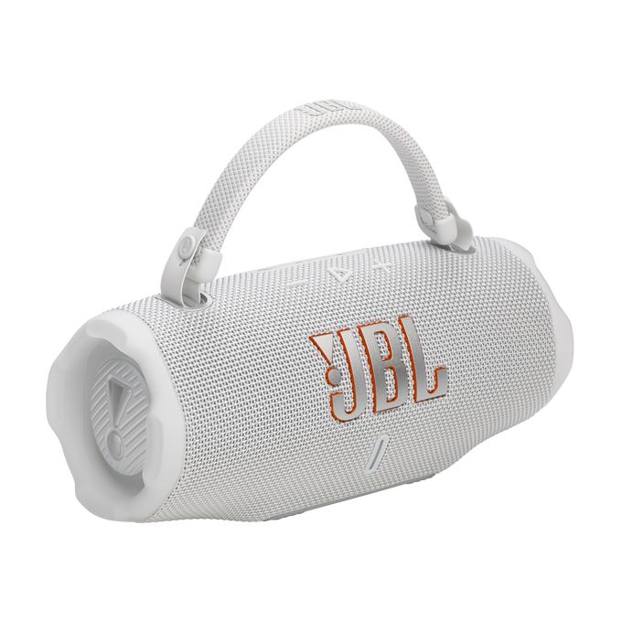 Matériels audio enceinte nomade JBL Charge 6 Blanche infinytech Réunion 03