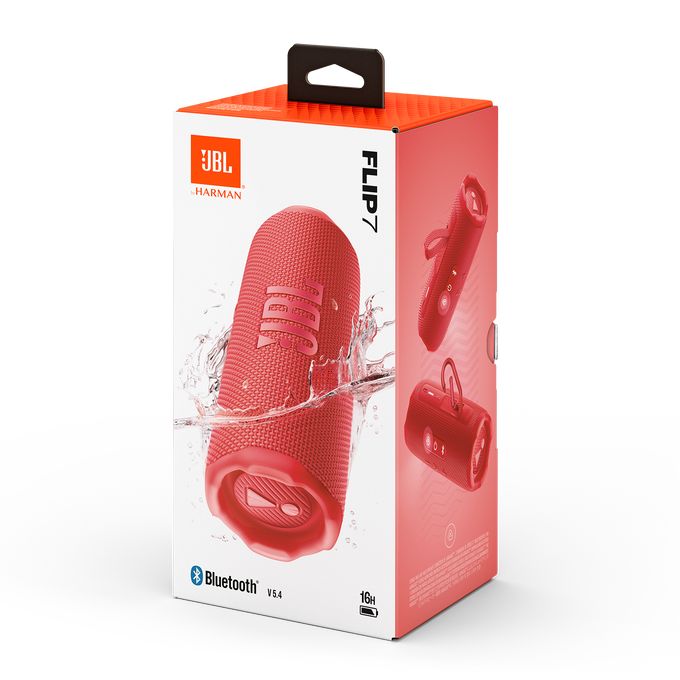 Matériels audio enceinte nomade JBL Flip 7 Rouge infinytech Réunion 05