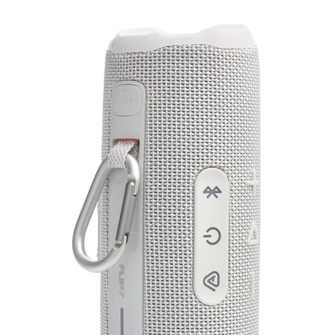 Matériels audio enceinte nomade JBL Flip 7 Blanc infinytech Réunion 04