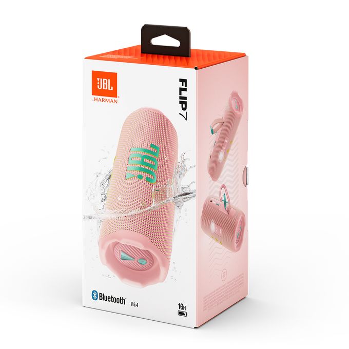 Matériels audio enceinte nomade JBL Flip 7 Rose infinytech Réunion 05