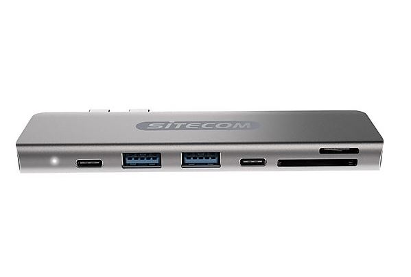Matériels informatique adaptateur USB-C HAMA Multi-ports pour MacBook Pro infinytech Réunion 01