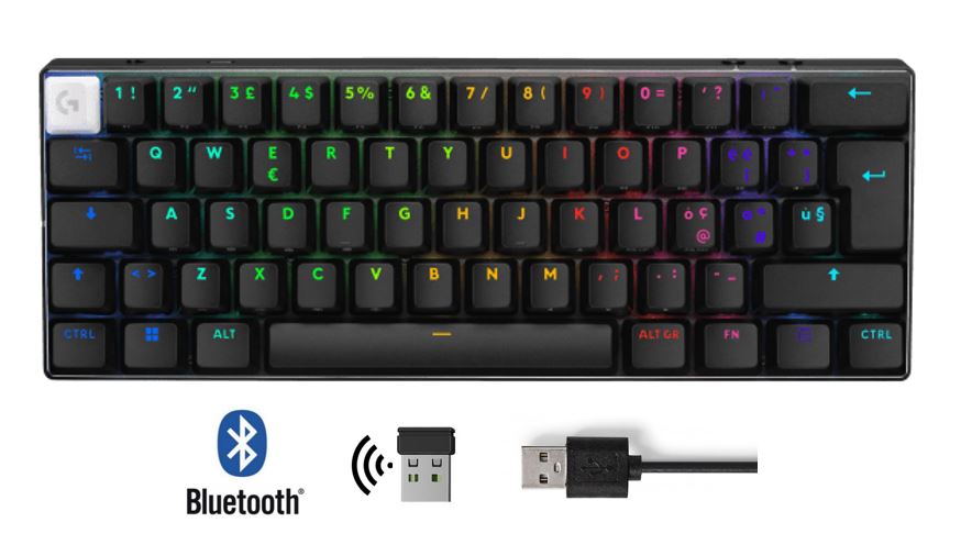 Matériels informatique clavier LOGITECH PRO X 60 Noir infinytech Réunion 01