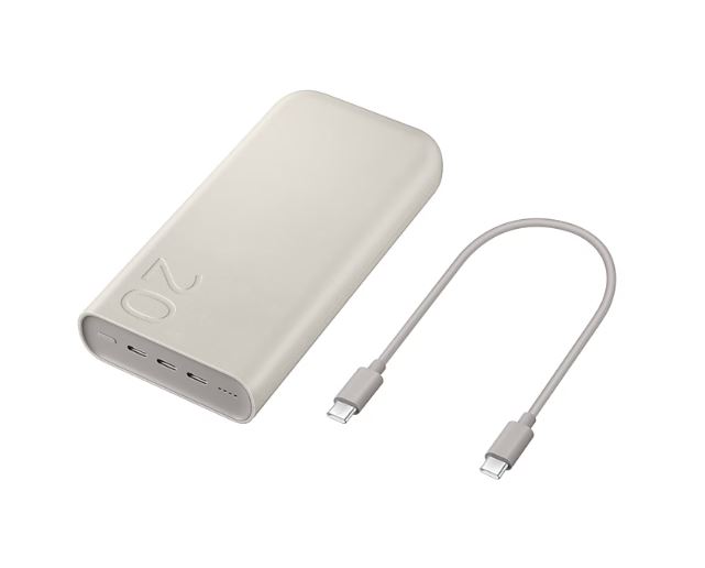 Accessoires téléphonie powerbank SAMSUNG EB-P4520XUEGEU 20000mAh 45W Beige infinytech Réunion 03