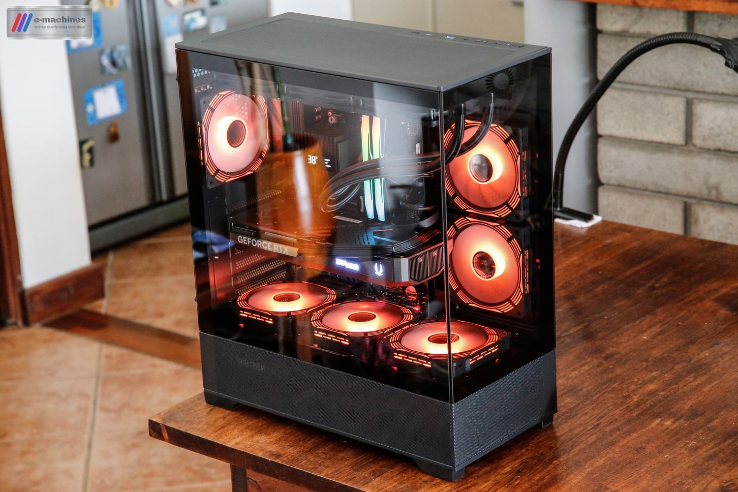 Gamemax Vista AB Ryzen 9600x et RTX 5070 Zotac infinytech Réunion 03