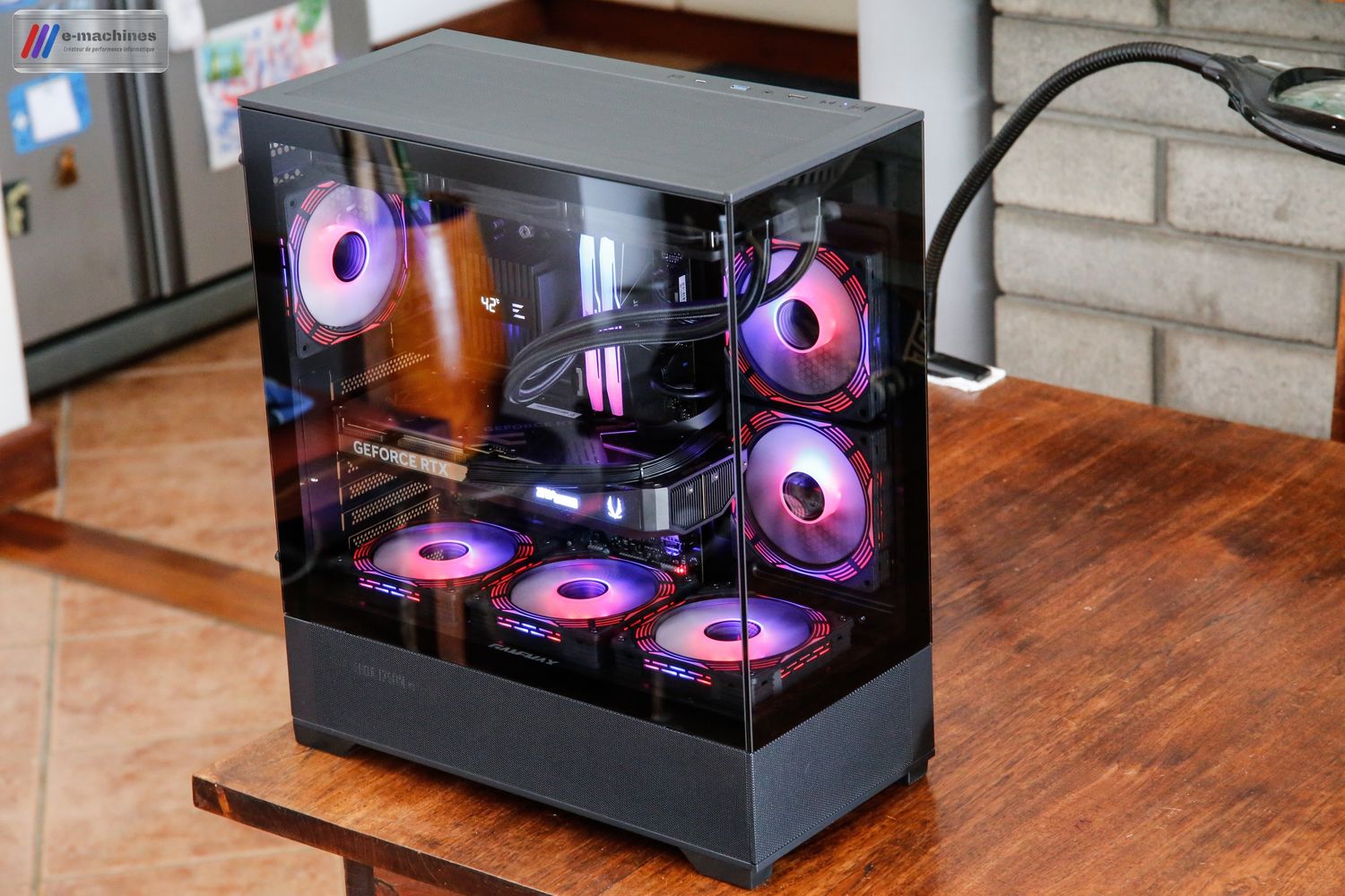 Gamemax Vista AB Ryzen 9600x et RTX 5070 Zotac infinytech Réunion 01