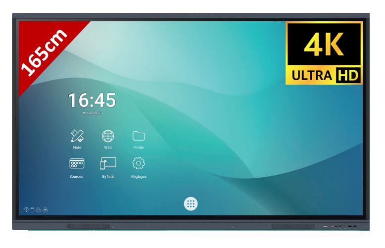 SPEECHI ST-65-UHD-AND-HP-007-S infinytech Réunion 01