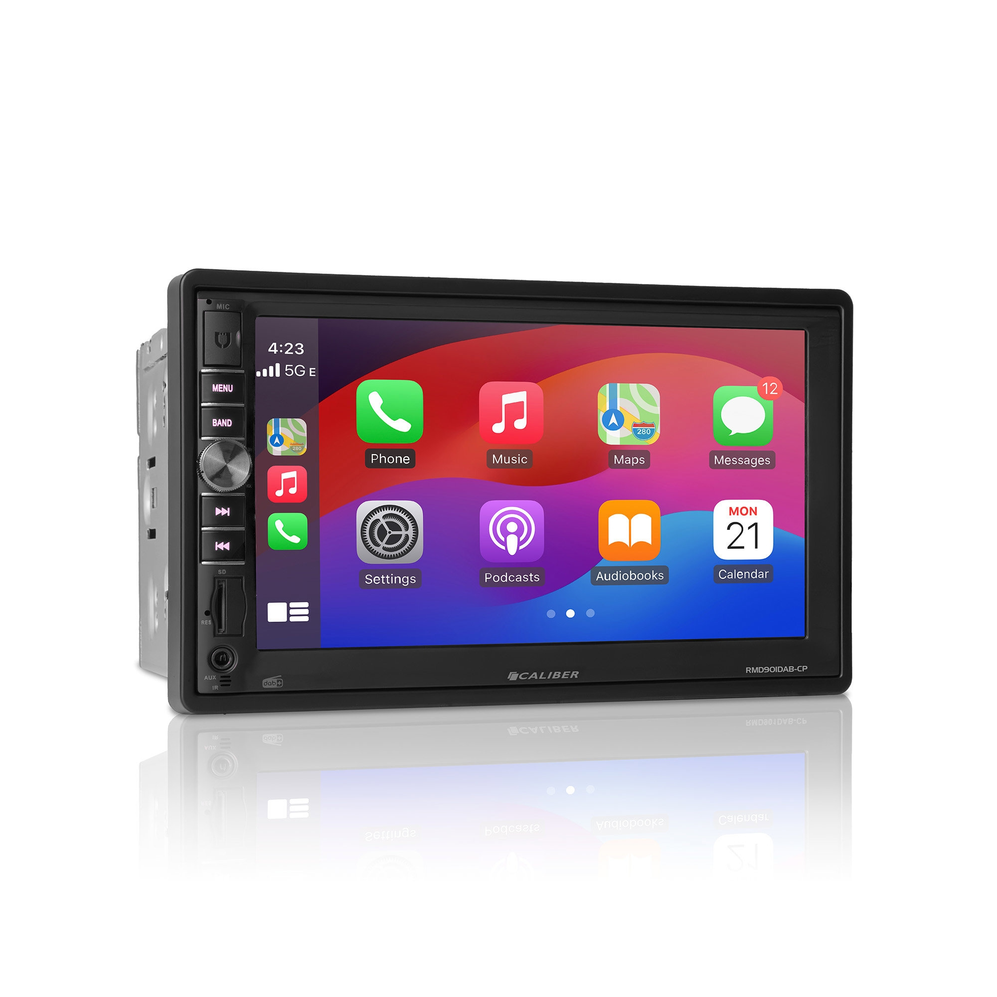 Autoradio Caliber Apple CarPlay Bluetooth 4 x 100 Watts RMD901DAB-CP infinytech Réunion 01