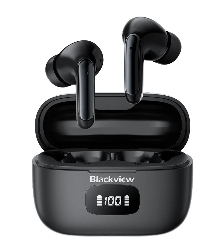 Matériels audio écouteurs BLACKVIEW AirBuds 8 Noir infinytech Réunion 01