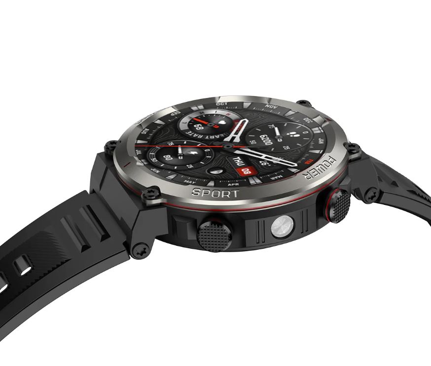 Montre connectée BLACKVIEW W50 Pro Noire infinytech Réunion 05