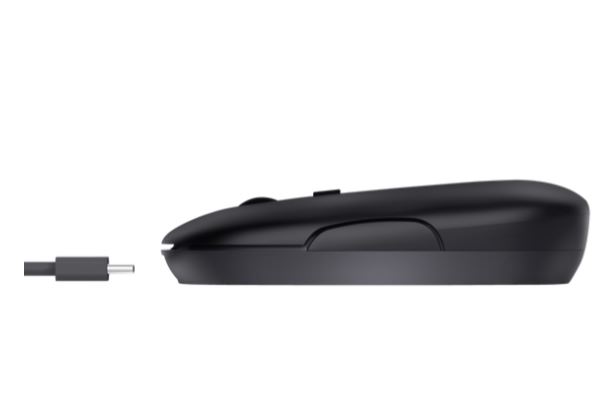 Matériels informatique souris TRUST Puck Sans Fil et Bluetooth Noire infinytech Réunion 03