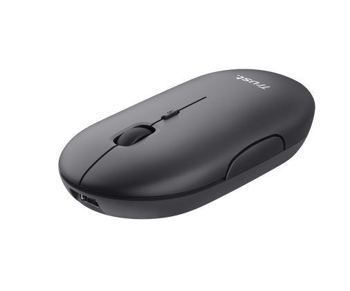 Matériels informatique souris TRUST Puck Sans Fil et Bluetooth Noire infinytech Réunion 02