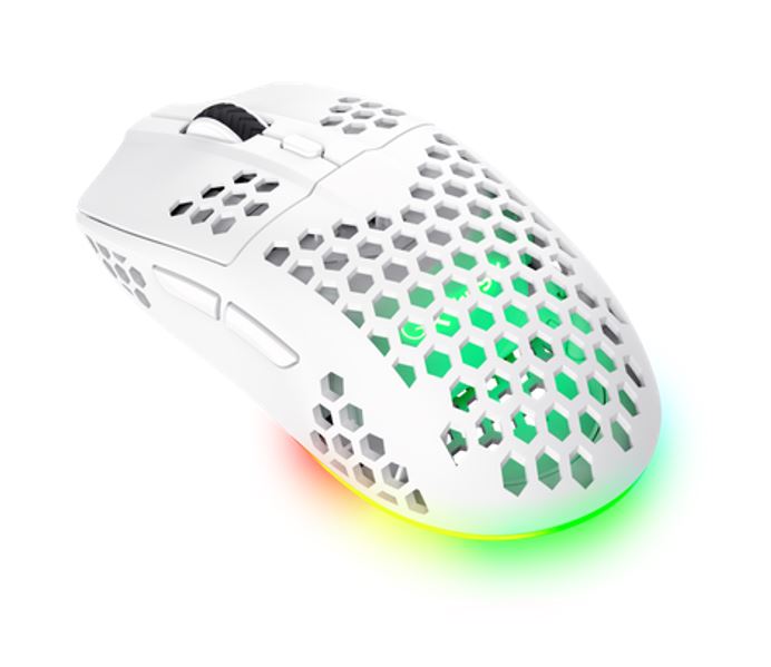 Matériels informatique souris TRUST GXT 929W Helox Blanche infinytech Réunion 03
