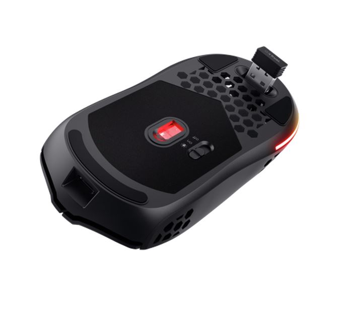 Matériels informatique souris TRUST GXT 929W Helox Noire infinytech Réunion 05