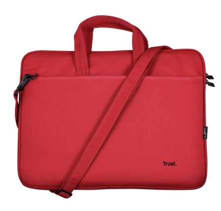 Accessoires informatique sacoche TRUST Bologna 16 pouces Rouge infinytech Réunion 01