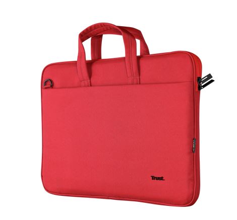 Accessoires informatique sacoche TRUST Bologna 16 pouces Rouge infinytech Réunion 03