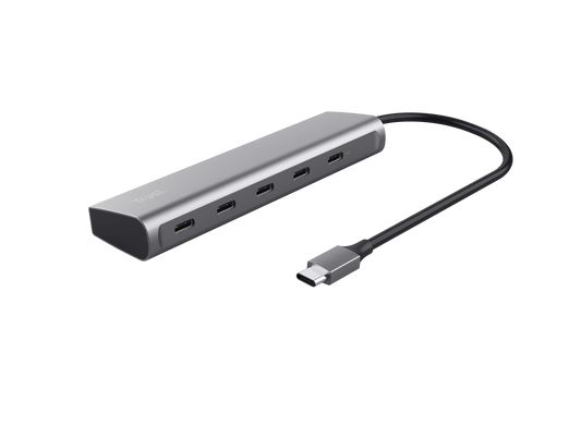 Matériels informatique Hub USB-C TRUST Halyx 5 Port USB-C infinytech Réunion 01