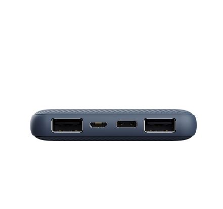 Accessoires téléphonie powerbank ultra-plate TRUST Primo10 10000mAh Bleue infinytech Réunion 03