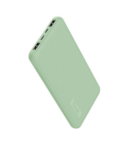 Accessoires téléphonie powerbank ultra-plate TRUST Primo10 10000mAh Verte infinytech Réunion 02