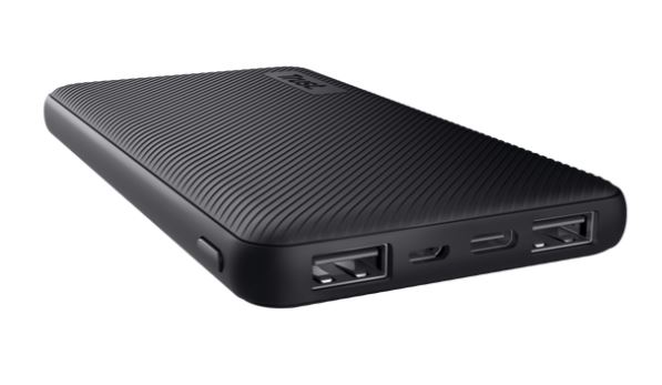 Accessoires téléphonie powerbank TRUST Primo Ultra-Thin 10000mAh Noire infinytech Réunion 01
