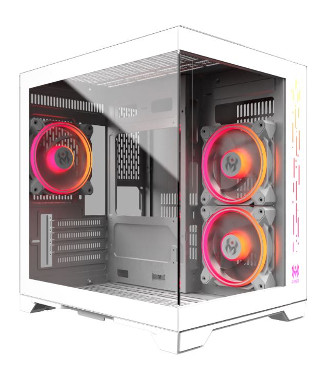 Matériels informatique M.RED Crystal Sea Mini Blanc infinytech Réunion 01