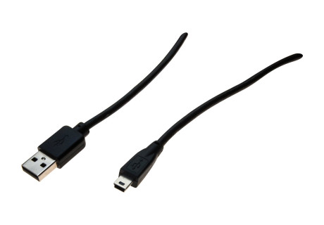 Matériels informatique câble USB 2.0 type A vers mini B 1,5 m Noir infinytech Réunion 01