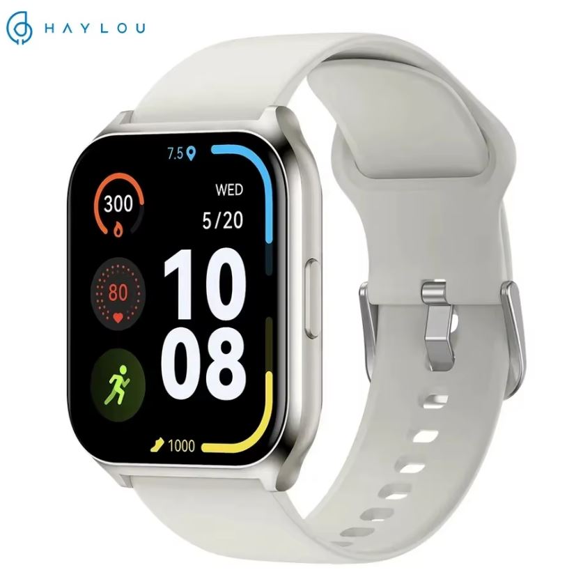 Montre connectée HAYLOU SOLAR WATCH 2 PRO Argent infinytech Réunion 01