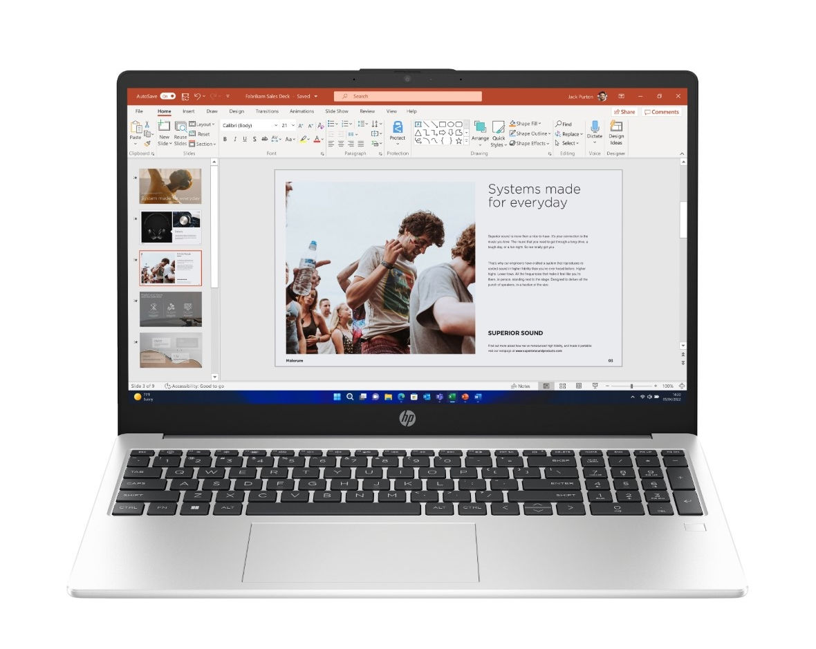 Matériels informatique pc portable HP 250 G10 AK9Y7AT infinytech Réunion 01