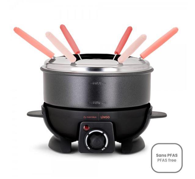 Petit électroménager appareil à fondue électrique LIVOO DOC308 X Marmiton infinytech Réunion 01