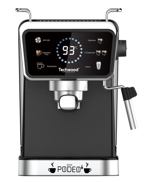 Petit électroménager machine expresso TECHWOOD TCA-1386EXN infinytech Réunion 02
