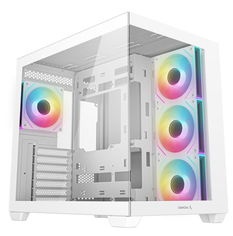 Matériels informatique boitier Deepcool CG530 4F Blanc infinytech Réunion 01