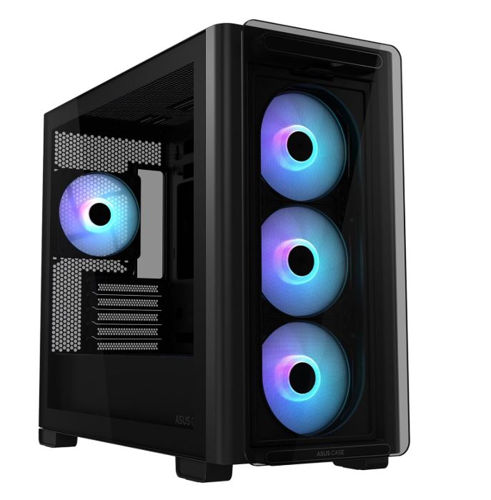 Matériels informatique boitier pc ASUS A23 PLUS TG noir infinytech Réunion 01