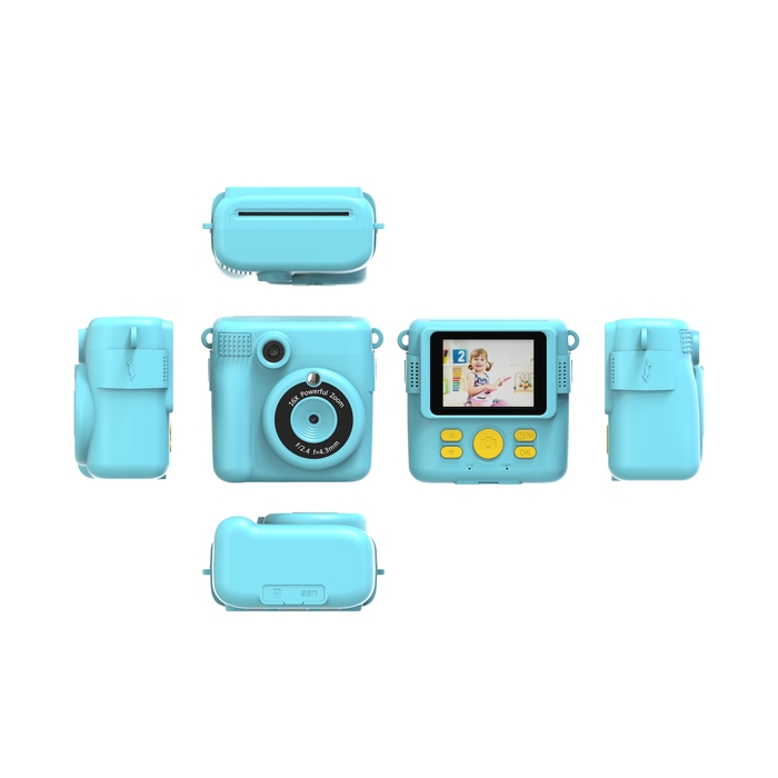Appareil photo enfant MUVIT KidPic Bleu infinytech Réunion 03